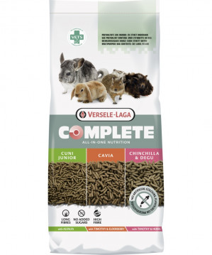 VERSELE LAGA Complete Chinchilla Degu - Futter für Degus und Chinchillas - 8 kg 