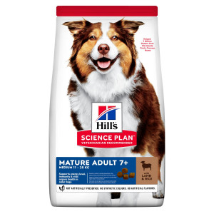 HILL'S Science Plan Mature Adult Medium Lamb with rice - Trockenfutter für Hunde - 14 kg