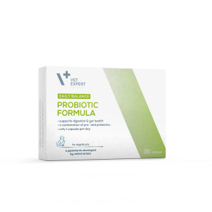 VETEXPERT Probiotic Formula - probiotikum für hunde und katzen - 30 stück