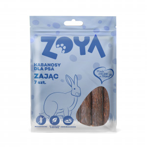 ZOYA Hare sausages - leckerli für hunde - 7 stück
