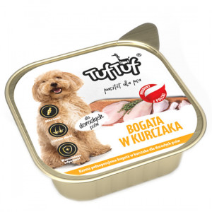 TUF TUF Alupak Geflügelpastete - Nassfutter für Hunde - 300g
