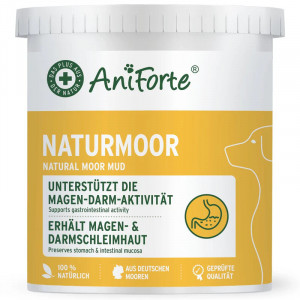 ANIFORTE Natural moor mud - nahrungsergänzungsmittel für hunde und katzen - 300g
