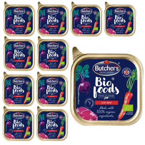 Butcher's Pet Care 5011792003860 Hunde-Dosenfutter Rind, Kalbsfleisch Adult 150 g