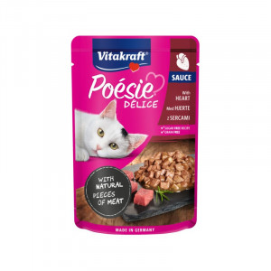 VITAKRAFT POESIE DELICE Herzen - Nassfutter für Katzen - 85 g