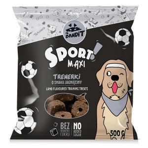 HERR. BANDIT Sport Maxi Trainer mit Lammgeschmack – Delikatesse für Hunde – 500 g