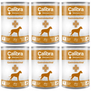 CALIBRA Veterinary Diets Gastrointestinal Pute - Nassfutter für Hunde - 6x400g