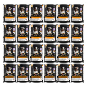 PURINA Pro Plan Everyday nutrition All size Adult Pute in Gelee – Nassfutter für Hunde – 24x400g