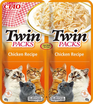 INABA Twin Packs Chicken - Katze behandeln - 2 x 40g