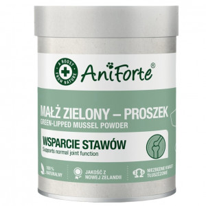 ANIFORTE Green lipped mussel - nahrungsergänzungsmittel für hunde und katzen - 100g