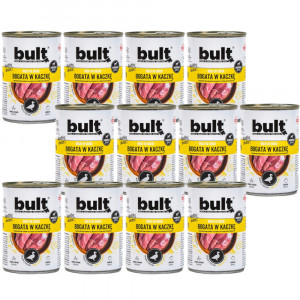 BULT Rich in duck - Nassfutter für Hunde - 12x400g