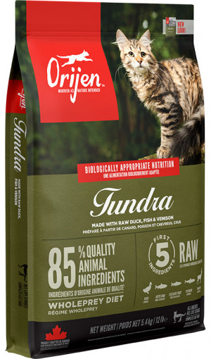 ORIJEN Tundra - Trockenfutter für Katzen - 5,4 kg 
