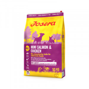JOSERA Mini Salmon & Chicken - trockenfutter für Hunde - 10kg