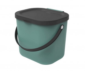 ROTHO Albula Dark green - behälter zur abfalltrennung - 6l