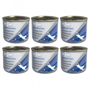 TROVET Hypoallergenic RRD mit Kaninchenfleisch – Nassfutter für Katzen – 6×200 g