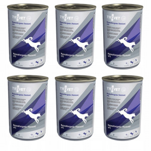 TROVET Hypoallergenic VPD mit Wildfleisch - Nassfutter für Hunde - 6x400g