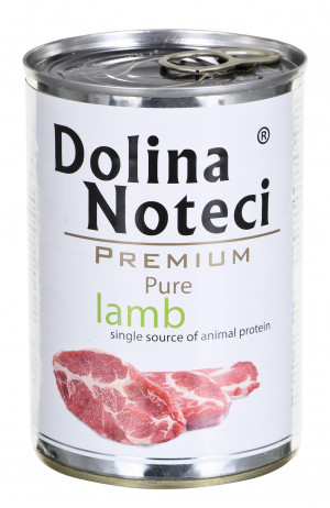 Dolina Noteci Premium Pure Lamm - Nassfutter für Hunde - 400g 