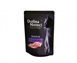 Dolina Noteci Kaninchenschale für Katzen 85g