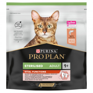 PURINA Pro Plan Sterilised Vital Functions Salmon - trockenfutter für Katzen - 400g