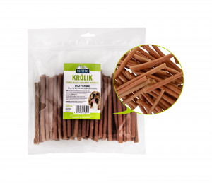 PETITTO Soft rabbit fingers - leckerli für hunde - 500g 