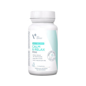 VETEXPERT Calm&Relax Mini - ergänzungsmittel für hunde und katzen - 30 stück