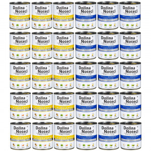 DOLINA NOTECI Premium MIX 2 GESCHMÄCKER – Nassfutter für Hunde – 30x800g