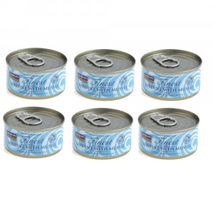 FISH4CATS Sardine with mussel - nassfutter für Katzen - 6x70g