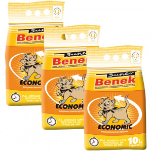Certech Super Benek Economic – klumpende Katzenstreu – 3x10l