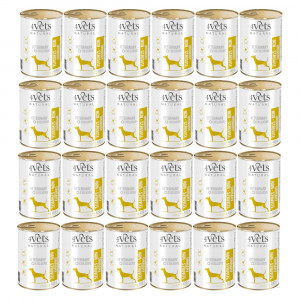 4VETS Natural Urinary No Struvit Dog - Nassfutter für Hunde - 24x400g