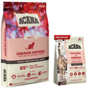 Acana Indoor Entrée Katzen-Trockenfutter 4,5 kg Adult Huhn