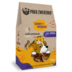 PAKA ZWIERZAKA Samo Mięsko Tuna - leckerli für hunde - 70g