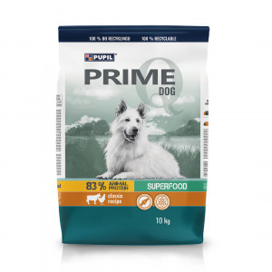 PUPIL Prime Mini Rich in poultry with beef - trockenfutter für Hunde - 10kg