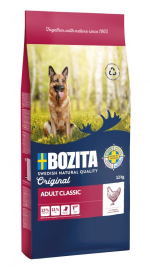 BOZITA Original Adult Classic Chicken - trockenfutter für Hunde - 12kg