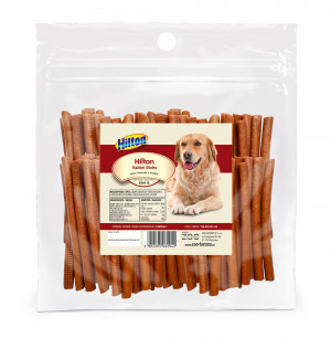 HILTON Soft Rabbit Sticks – Leckerbissen für Hunde – 500 g