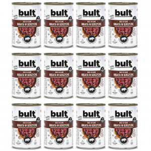 BULT Rich in game - Nassfutter für Hunde - 12x800 g