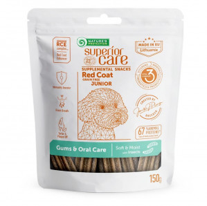 NATURE'S PROTECTION Junior Gums & Oral care Insects - leckerli für hunde - 150g