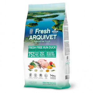 ARQUIVET Fresh Free run duck - Halbfeuchtes Hundefutter – 10 kg