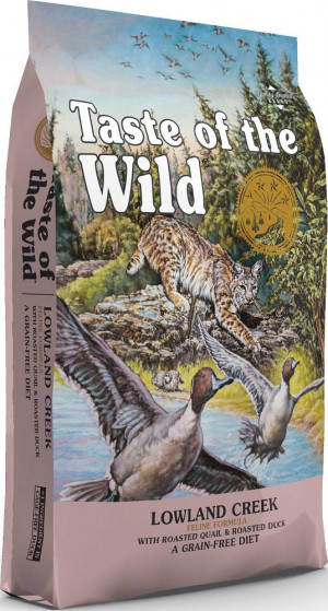 TASTE OF THE WILD Lowland Creek - Trockenfutter für Katzen - 6,6 kg 