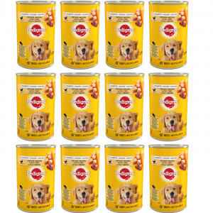 Pedigree 5900951015908 Hunde-Dosenfutter Karotte, Huhn Adult 400 g