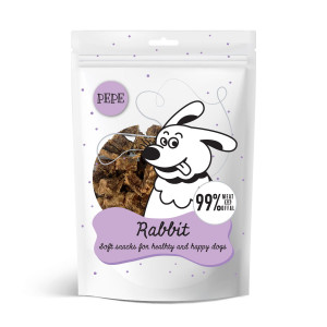 PAKA ZWIERZAKA Pepe Rabbit - leckerli für hunde - 70g