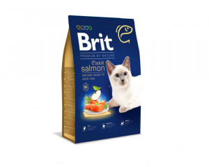 Trockenfutter für Katzen BRIT PREMIUM BY NATURE ADULT Lachs 1,5 kg