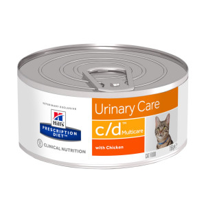 HILL'S Prescription Diet Feline c/d Multicare - Nassfutter für Katzen - 6x156g