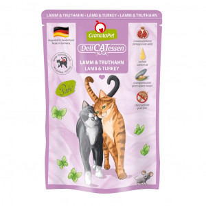 GRANATAPET DeliCATessen Lamb and turkey - nassfutter für Katzen - 85g
