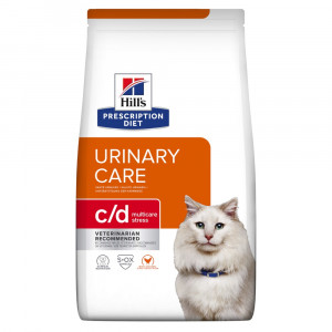 HILL'S PRESCRIPTION DIET Feline c/d Multicare Stress Katzentrockenfutter Huhn 1,5 kg