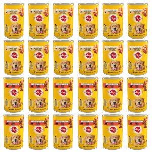 Pedigree 5900951015830 Hunde-Dosenfutter Rind Adult 400 g