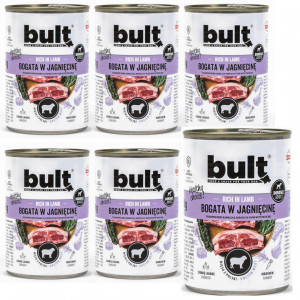 BULT Rich in lamb - Nassfutter für Hunde - 6x800 g
