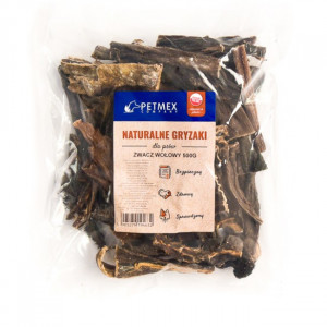 Hundekauartikel PETMEX Rinderpansen 500g