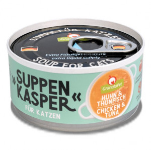 GRANATAPET Suppenkasper Chicken and tuna - Katze behandeln - 70g