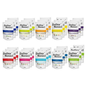 DOLINA NOTECI Premium MIX 10 SMAKÓW - mokra karma dla psa - 30x500g