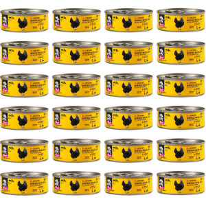 3COTY Chicken Cheers! - nassfutter für Katzen - 24x75g