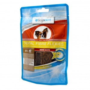 BOGAR Bogadent Dental fibre flexies Mini bars - leckerli für hunde - 70g